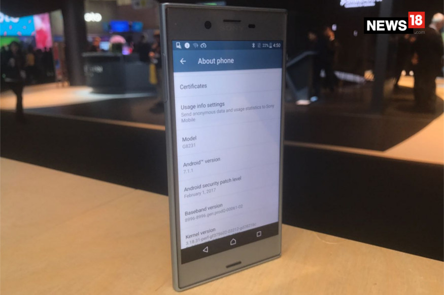 Sony Xperia XZs specs