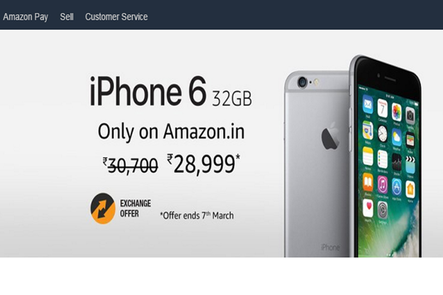 iPhone 6, iPhone 6 32GB, iPhone 6 32GB Amazon India