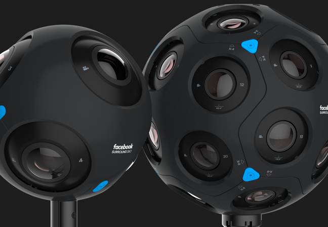 Facebook F8 x6 and x24 cameras