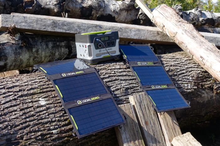 goal zero yeti400 panels