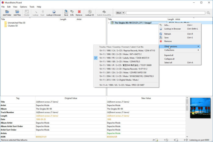 MusicBrainz Picard_16 MusicBrainz Picard_16