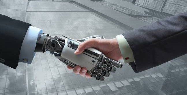 robot human handshake ai 648x330 - OpenAI, DeepMind double team to make future AI machines safer