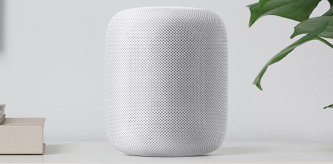 Apple HomePod 1 670x330 - Apple HomePod Smart Speaker With Siri to be Available on February 9