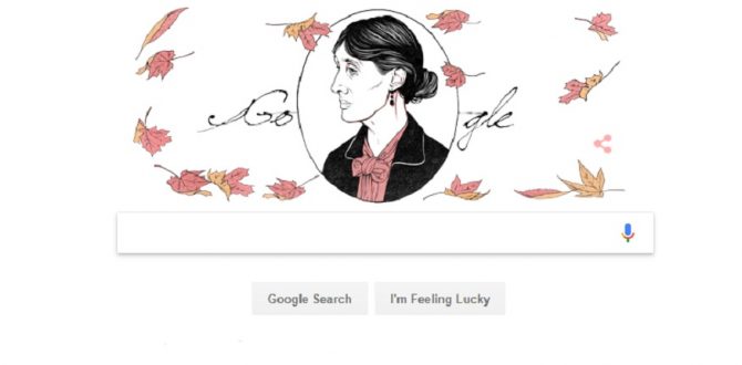 Google Doodle Virginia Woolf 670x330 - Google Doodle Celebrates Virginia Woolf’s 136th Birth Anniversary; A Look Into The Life of The Legendary English Writer