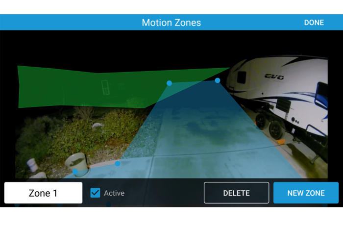 ring floodlight cam motion zones