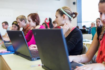 shutterstock college class - Firms pushing devices at teachers that let kids draw… on a screen? You BETT