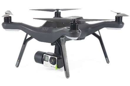 3dr solo drone gopro - We’ve built a 4G drone tracking system, beams Vodafone