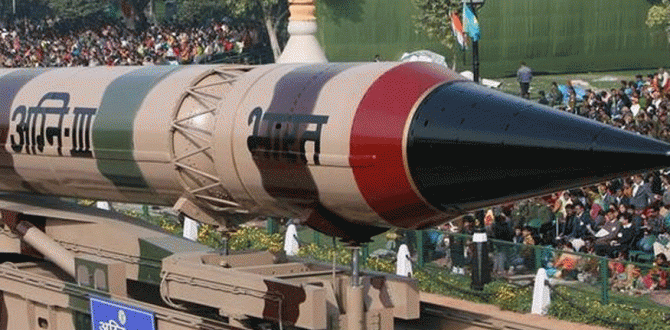 AGNI 3 875 670x330 - India Test Fires Nuclear-Capable Agni-I Missile Off Odisha Coast