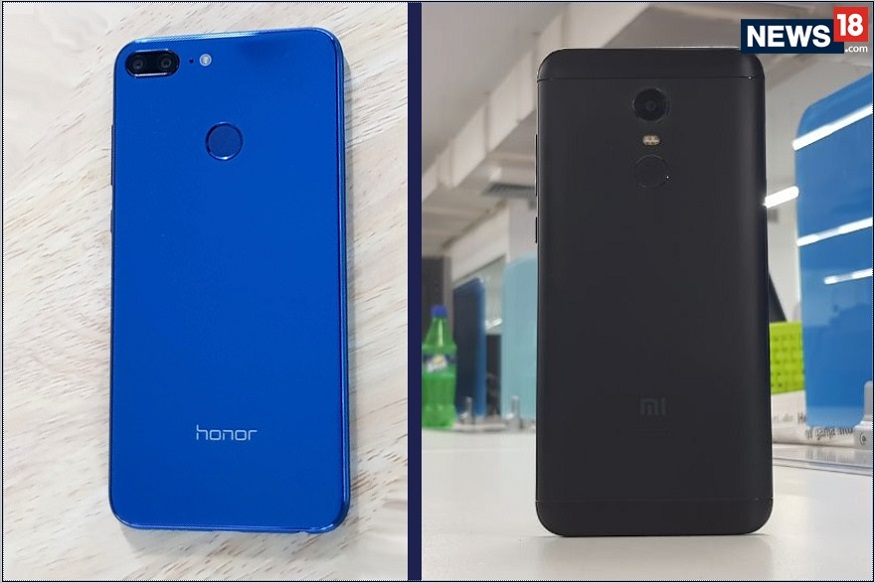 Honor 9 Lite vs Xiaomi Redmi Note 5 back panels