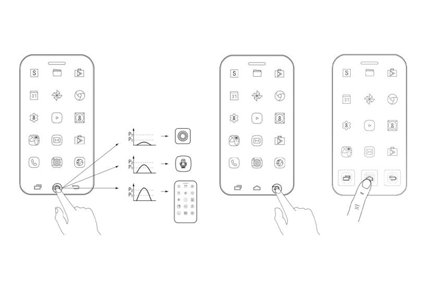 Samsung True Bezel-less Smartphone Design Patent
