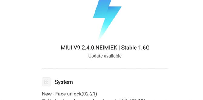 Xiaomi MIUI 9 Face Unlock Feature Update 670x330 - Xiaomi Redmi Note 5 Pro Receives ‘Face Unlock’ OTA Update