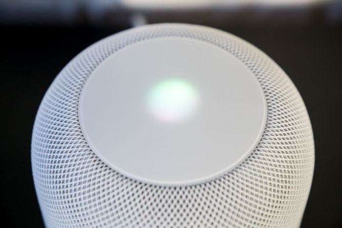 homepod siri light