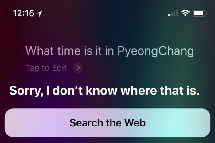 siri pyeongchang