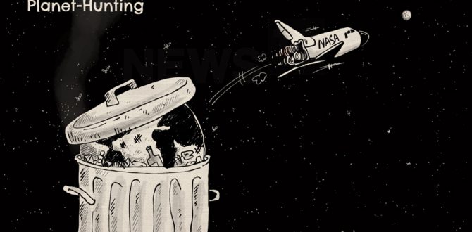 NASA planet hunting cartoon 670x330 - Are We Alone? NASA’s TESS Spacecraft Takes Off Onboard SpaceX Rocket to Hunt for the Answer