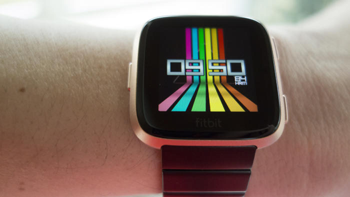 fitbit versa clock faces