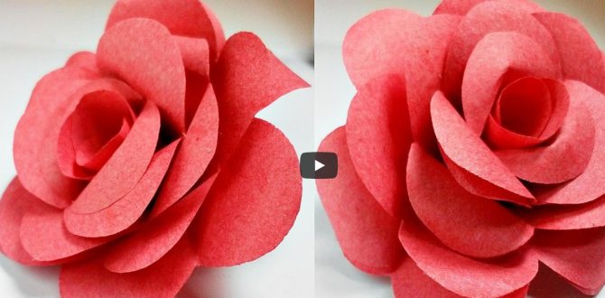 flower 670x330 - Origami flower rose how to do it